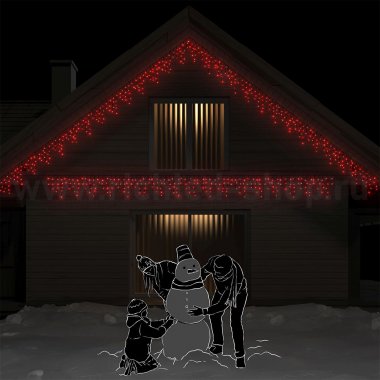 Фотография товара 'Rich Led Светодиодная бахрома, постоянное свечение, соединяемая, IP54 RL-i3*0.5-B/R'