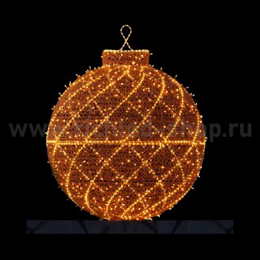 Фотография товара 'Rich Led RL-FD3D-BT100-012 Шар Елочная игрушка 12 Гарабитный размер В*Ш*Г: 1260?1000?1000 мм'