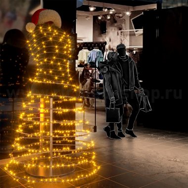 Фотография товара 'Rich Led Светодиодная гирлянда, постоянное свечение, соединяемая, IP54 RL-S10C-220V-T/Y'