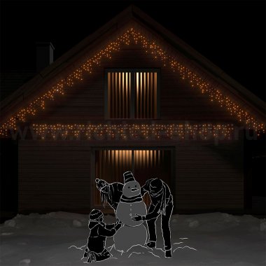 Фотография товара 'Rich Led Светодиодная бахрома, мерцающая, соединяемая, IP54 RL-i3*0.5F-T/Y'