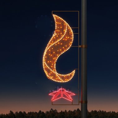 Фотография товара 'Rich Led RL-KN-9-2-WWR-dGd Светодиодная консоль на металлокаркасе, тип 9-2, 220 В'