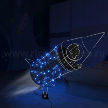 Фотография товара 'Rich Led Светодиодная гирлянда, мерцающая, соединяемая, IP54 RL-S10CF-24V-B/B'