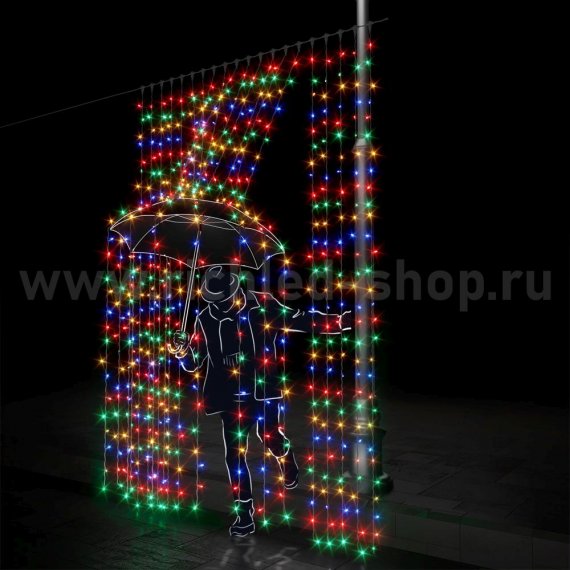 Фотография товара 'Rich Светодиодный занавес (дождь) Led RL-C2*3-T/M'