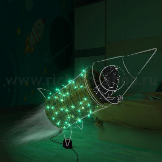 Фотография товара 'Rich Led Светодиодная гирлянда, мерцающая, соединяемая, IP54 RL-S10CF-24V-B/G'