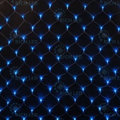 Фотография товара 'Rich Led Светодиодная сетка, соединяемая, 220 B, IP54 RL-N2*1.5-T/BW'