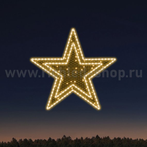 Фотография товара 'Rich Led RL-KN-9-11-WW Светодиодные уличные консоли ко Дню победы'