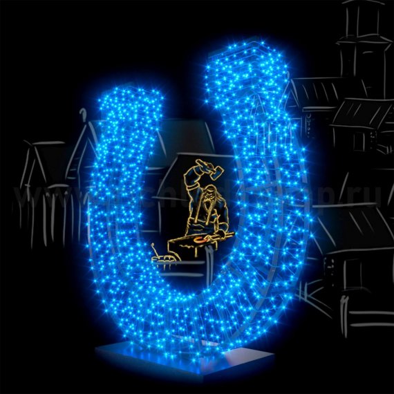 Фотография товара 'Rich Led Светодиодная гирлянда RL-S10C-220V-RB/B'