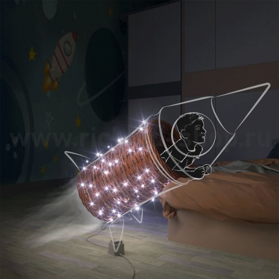 Фотография товара 'Rich Led Светодиодная гирлянда, соединяемая, постоянное свечение, IP65 RL-S10C-24V-CT/WW'