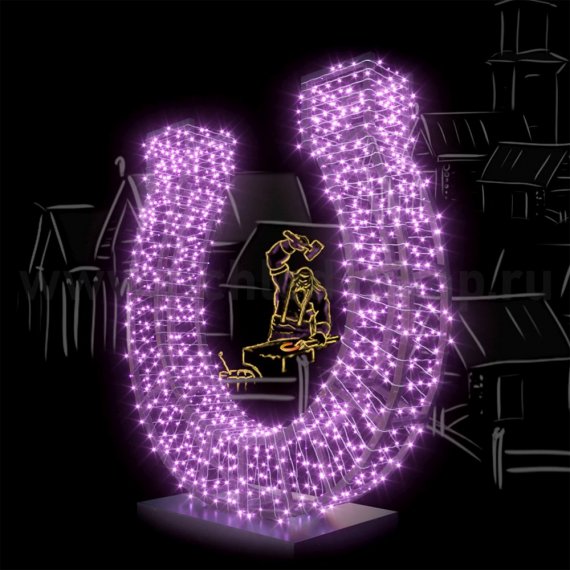 Фотография товара 'Rich Led Светодиодная гирлянда, с герметичным колпачком, соединяемая, постоянное свечение, IP65 RL-S10C-220V-CW/V'