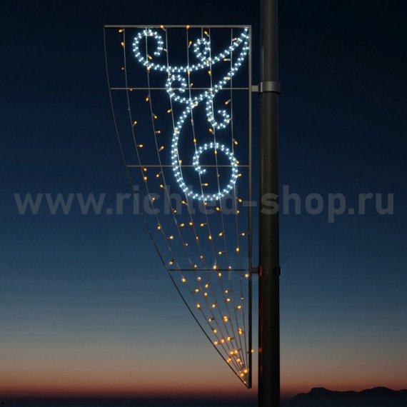 Фотография товара 'Rich Led RL-KN-111Y Светодиодные уличные консоли Вьюга 0,76 м на 1,87 м'