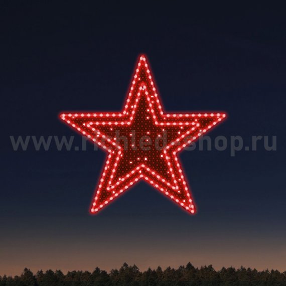 Фотография товара 'Rich Led RL-KN-9-11-R Светодиодные уличные консоли ко Дню победы'