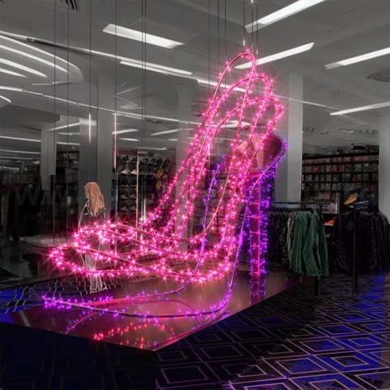 Фотография товара 'Rich Led Светодиодная гирлянда, мерцающая, соединяемая, IP54 RL-S10CF-220V-T/P'