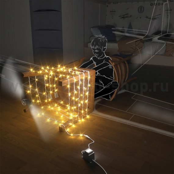 Фотография товара 'Rich Led Светодиодная гирлянда, постоянное свечение, соединяемая, IP65 RL-S10C-24V-CW/Y'