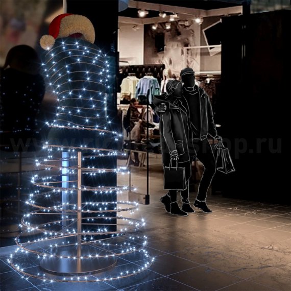 Фотография товара 'Rich Led Светодиодная гирлянда, соединяемая, IP54 RL-S10C-220V-T/W'