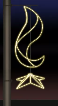 Фотография товара 'Rich Led RL-KN-9-2-WW Светодиодные уличные консоли ко Дню победы'