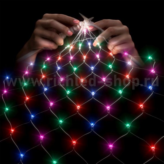 Фотография товара 'Rich Led Сетка 2*3 м, RL-N2*3-T/RGPB'