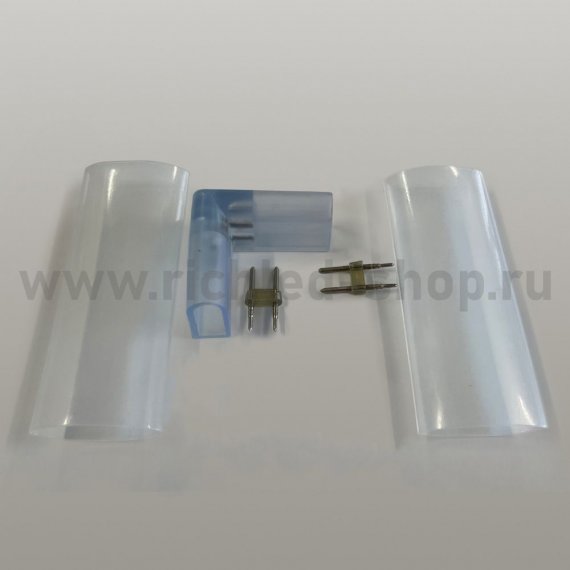 Фотография товара 'Rich Led RL-FX-2W-L Коннектор двухсторонний гибкий неон - гибкий неон'