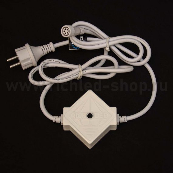 Фотография товара 'Rich Led Блок питания с контроллером (8 режимов, память) для сеток RL-Cn4-N-220-W'