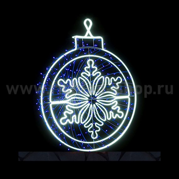 Фотография товара 'Rich Led RL-FD3D-BT100-017 Шар Елочная игрушка 17 В*Ш*Г: 1260?1000?1000 мм'