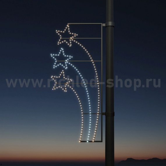 Фотография товара 'Rich Led RL-KN-060 Светодиодные уличные консоли Звезды Размер: 1,5 м. на 0,63 м'