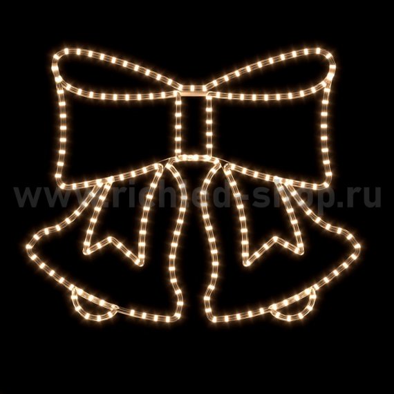 Фотография товара 'Rich Led RL-FD-015WW 2Д Елочная игрушка Двойной колокольчик В*Ш: 700х850 мм'