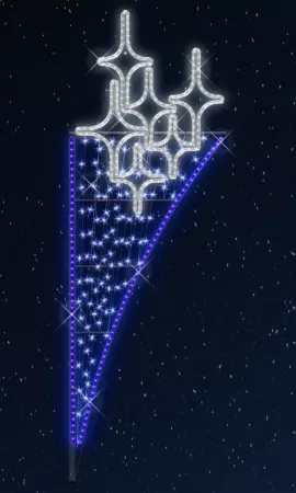 Фотография товара 'Rich Led RL-KN-040 Светодиодные уличные консоли Факел Высота 1,37 м на 0,51 м'