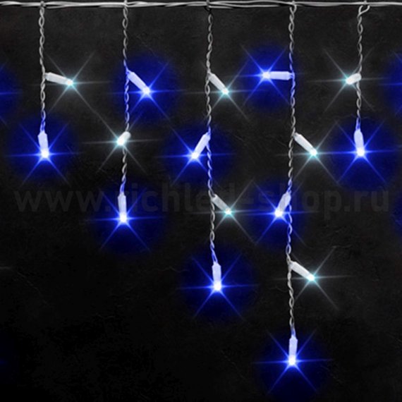 Фотография товара 'Rich Led Светодиодная бахрома, постоянное свечение, соединяемая, IP65 RL-i3*0.5-RW/BW'