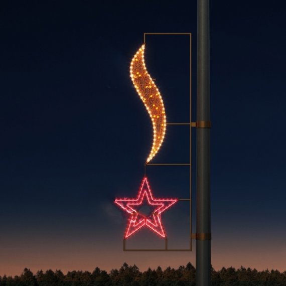 Фотография товара 'Rich Led RL-KN-9-8-WWR-dGd Светодиодная консоль на металлокаркасе, тип 9-8, 220 В'