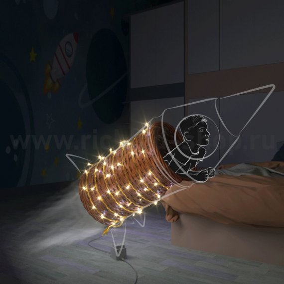 Фотография товара 'Rich Led Светодиодная гирлянда RL-S10CF-24V-CGd/WW'