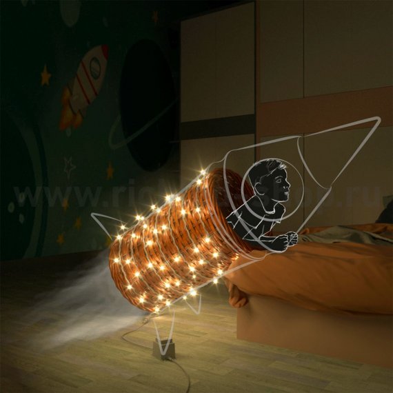 Фотография товара 'Rich Led Светодиодная гирлянда, мерцающая, соединяемая, IP65 RL-S10CF-24V-CW/WW'