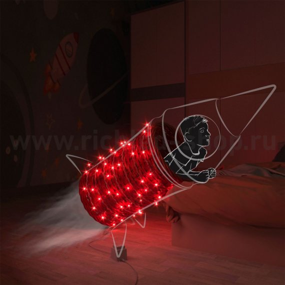 Фотография товара 'Rich Led Светодиодная гирлянда, мерцающая, соединяемая, IP54 RL-S10CF-24V-T/R'