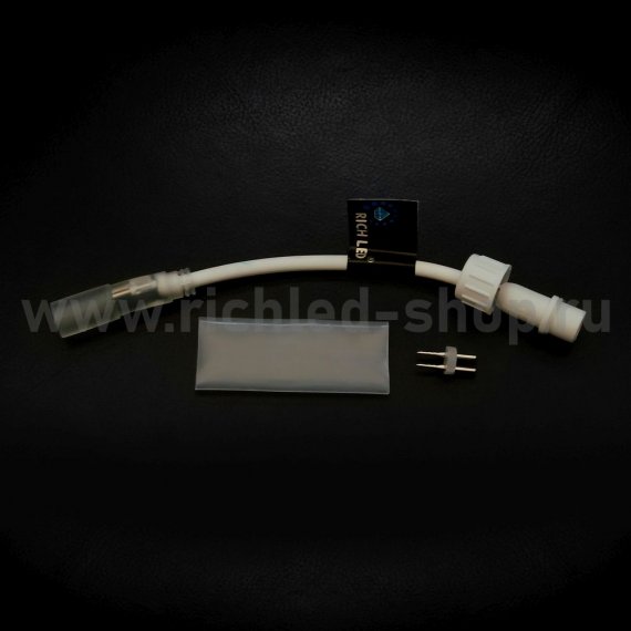 Фотография товара 'Rich Led Переходник дюралайт 2 pin, RL-EC2-015-S-DL-W'