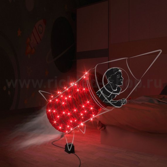 Фотография товара 'Rich Led Светодиодная гирлянда, мерцающая, соединяемая, IP54 RL-S10CF-24V-B/R'