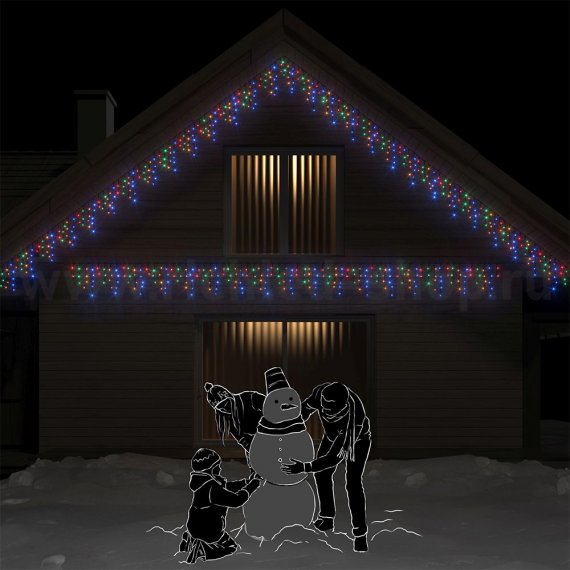 Фотография товара 'Rich Led Светодиодная бахрома, постоянное свечение, соединяемая, IP54 RL-i3*0.5-B/M'