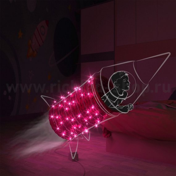 Фотография товара 'Rich Led Светодиодная гирлянда, мерцающая, соединяемая, IP54 RL-S10CF-24V-T/P'