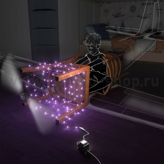 Фотография товара 'Rich Led Светодиодная гирлянда RL-S10C-24V-T/V'