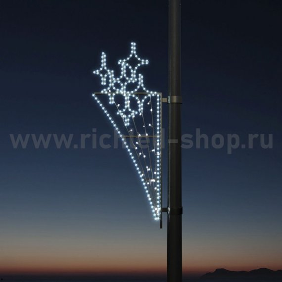 Фотография товара 'Rich Led RL-KN-042 Светодиодные уличные консоли Факел Высота 1,37 м на 0,51 м'