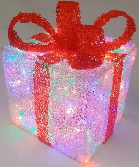 Фотография товара 'Rich Led RL-3D-GB30-TG/G Подарок 30х30'