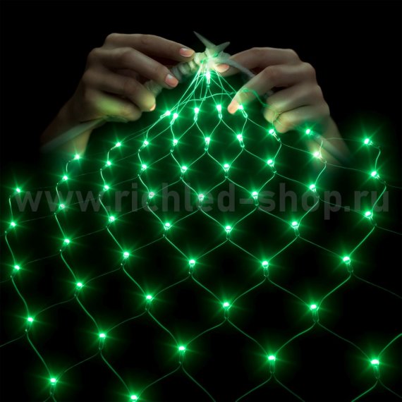 Фотография товара 'Rich Led Светодиодная сетка, соединяемая, 220 B, IP58 RL-N2*3-T/G'