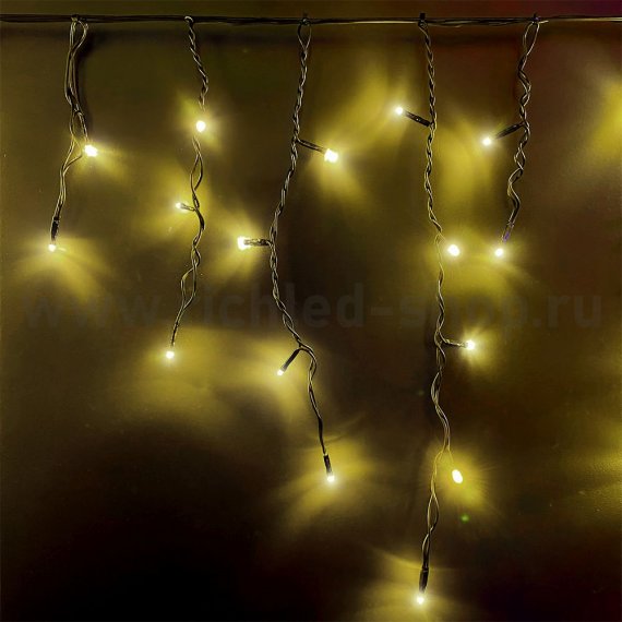 Фотография товара 'Rich Led Светодиодная бахрома, постоянное свечение, соединяемая, IP54 RL-i3*0.5-B/WW'