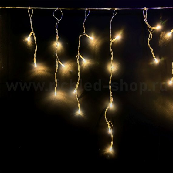 Фотография товара 'Rich Led Светодиодная бахрома, постоянное свечение, соединяемая, IP54 RL-i3*0.5-T/WW'