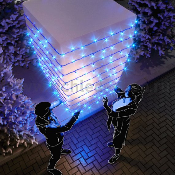 Фотография товара 'Rich Led Светодиодная гирлянда RL-S10CF-220V-RB/B'