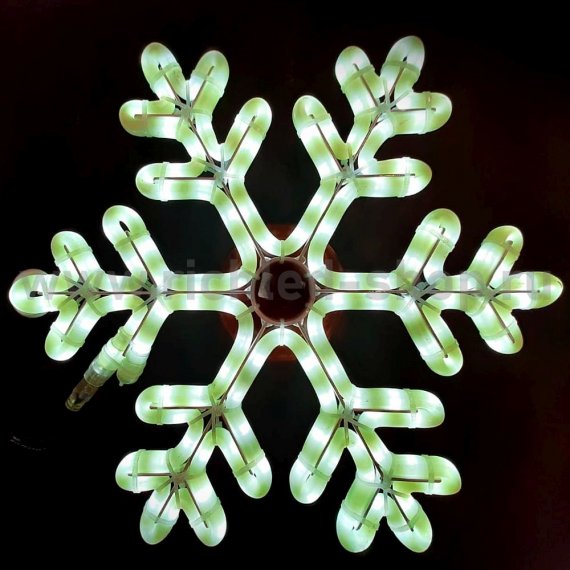 Фотография товара 'Rich Led Уличная светодиодная гирлянда Снежинка премиум матовая 40 см, RL-SFDLM40-W'