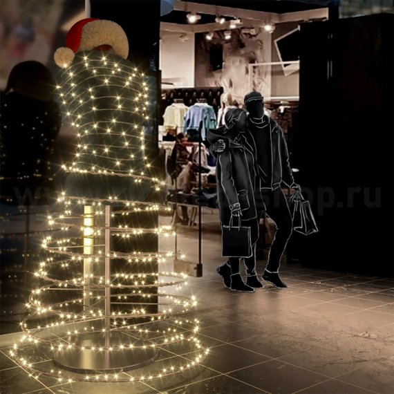 Фотография товара 'Rich Led Светодиодная гирлянда, соединяемая, IP54 RL-S10C-220V-T/WW'