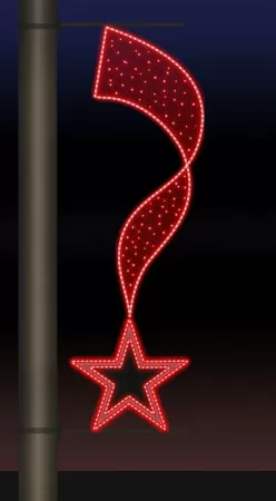 Фотография товара 'Rich Led RL-KN-9-6-R-dR Светодиодные уличные консоли ко Дню победы'