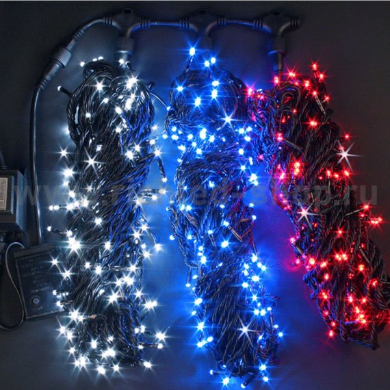 Фотография товара 'Rich Led Светодиодная гирлянда, с контроллером IP54 RL-T3*20N2-B/WBR'