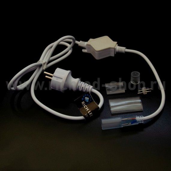 Фотография товара 'Rich Led Комплект подключения для дюралайта (RL-DL-2W-100-240) с блоком питания RL-220AC/DC-2-1.5A-W'