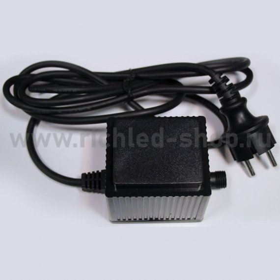 Фотография товара 'Rich Led Трансформатор 220/24 В , усиленная влагозащита IP65, герметичный, 50 Вт RL-220AC24-50W-B'