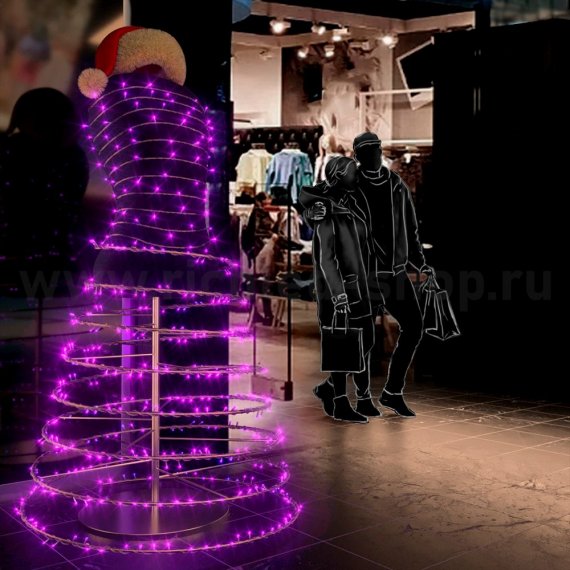 Фотография товара 'Rich Led Светодиодная гирлянда, соединяемая, IP54 RL-S10C-220V-T/V'