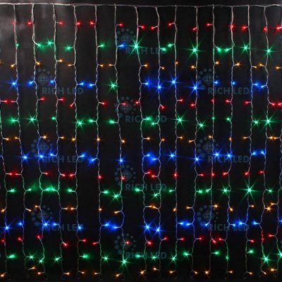 Фотография товара 'Rich Led Светодиодный занавес с динамикой, соединяемый, 220 В, IP54 RL-C2*3C3-T/M'